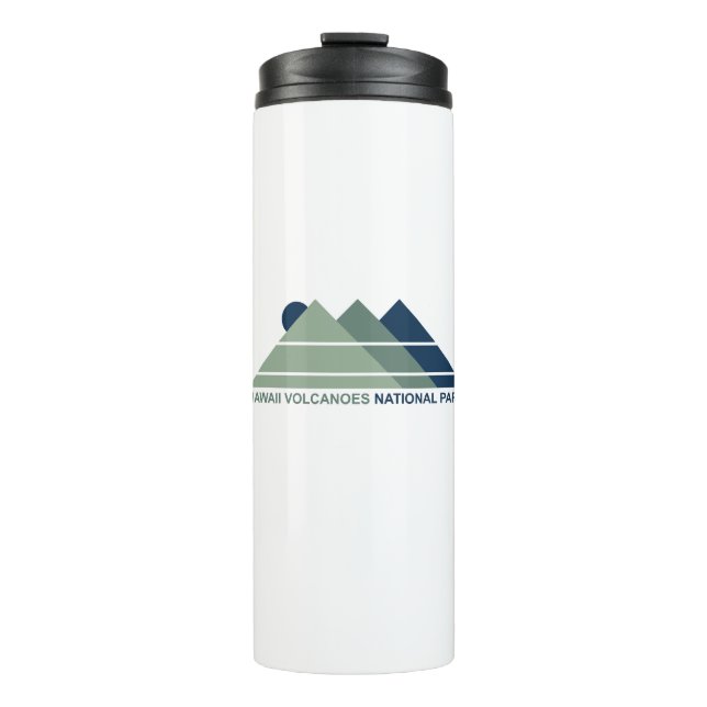 Hawaii Volcanoes National Park Mountain Sun Thermal Tumbler (Front)