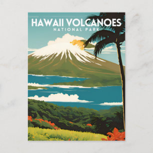 Hawaii Volcanoes National Park Postcard