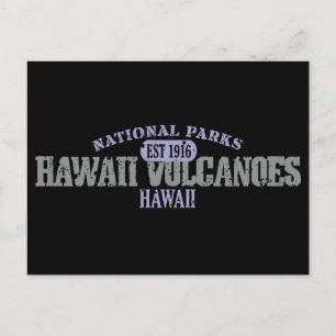 Hawaii Volcanoes National Park Postcard