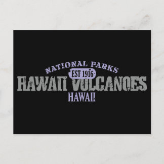 Hawaii Volcanoes National Park Postcard