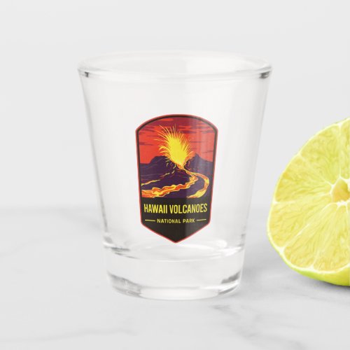 Hawaii Volcanoes National Park Shot Glass