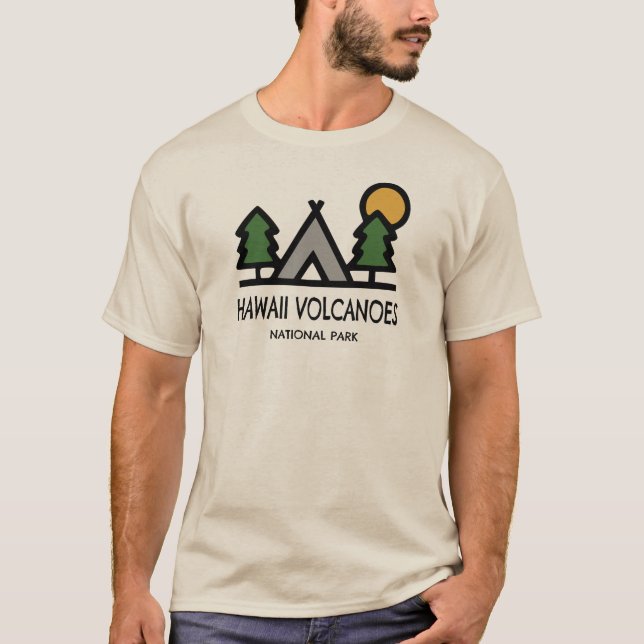 Hawaii Volcanoes National Park T-Shirt (Front)