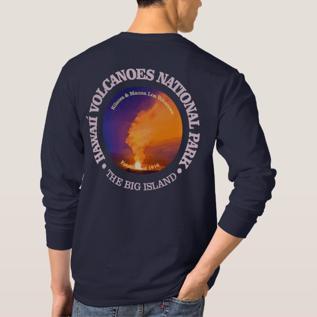 Hawaii Volcanoes National Park T-Shirt (Back)