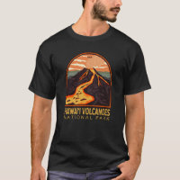 Hawaii Volcanoes National Park Vintage Emblem T-Shirt