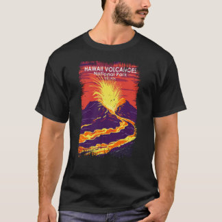Hawaii Volcanoes National Park Vintage T-Shirt