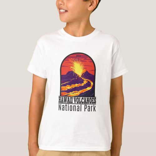 Hawaii Volcanoes National Park Vintage T_Shirt