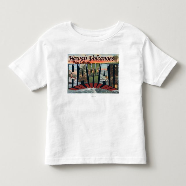 Hawaii Volcanoes Nat'l Park, Hawaii Toddler T-shirt (Front)