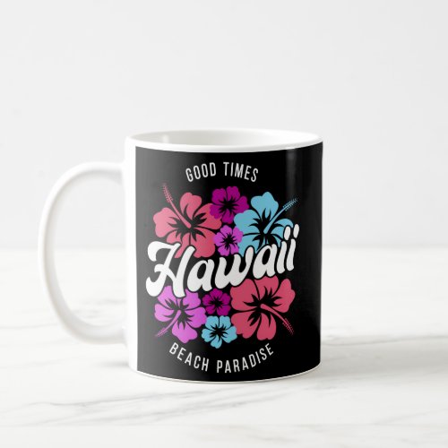 Hawaii Waikiki Surfing Coffee Mug