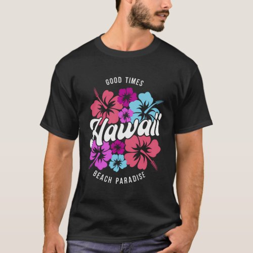 Hawaii Waikiki Surfing T_Shirt