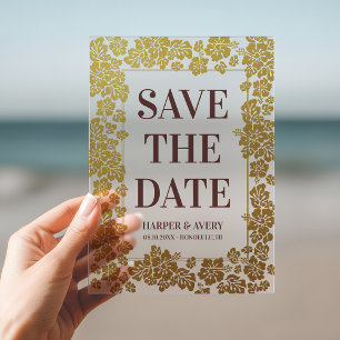 Hawaii Wedding Save The Date