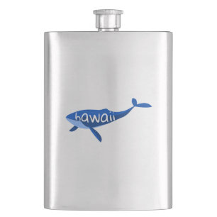 Hawaii Whale Flask