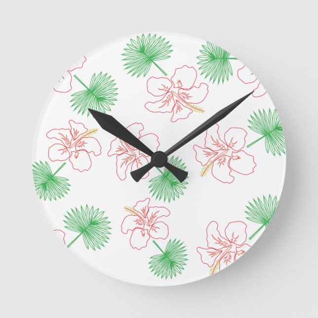 Hawaiian 02 round clock (Front)