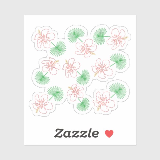 Hawaiian 02 sticker (Sheet)