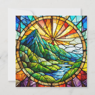 Hawaiian aloha art card blank back