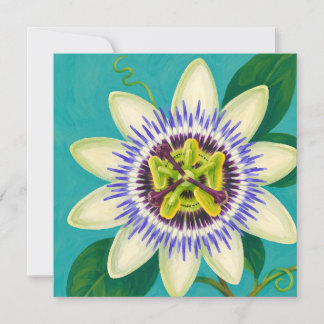 Hawaiian aloha art card blank back