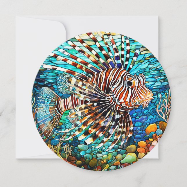 Hawaiian aloha art card blank back (Front)