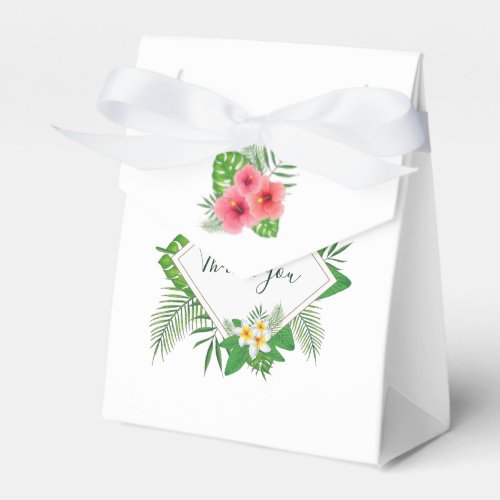 Hawaiian Aloha Luau Party Guest Favor Favor Boxes