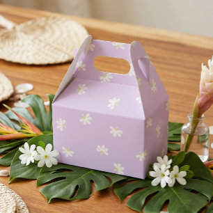 Hawaiian Aloha print sweet naupaka Pattern Favor Boxes