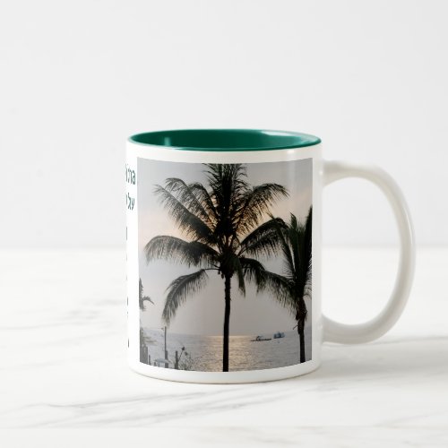 Hawaiian Aloha Spirit Two_Tone Coffee Mug