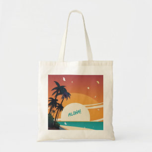 Hawaiian/Aloha/Tropical/beach Tote Bag