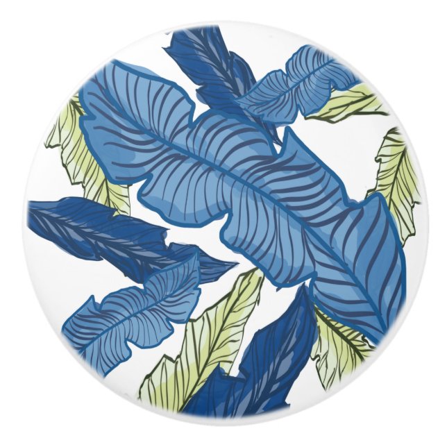 HAWAIIAN ART CERAMIC KNOB (Front)