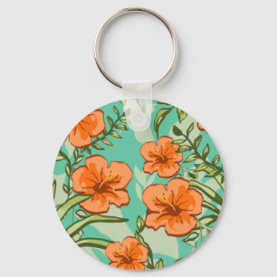 Hawaiian Art Keychain