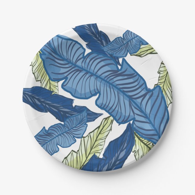 HAWAIIAN ART PAPER PLATES (Front)