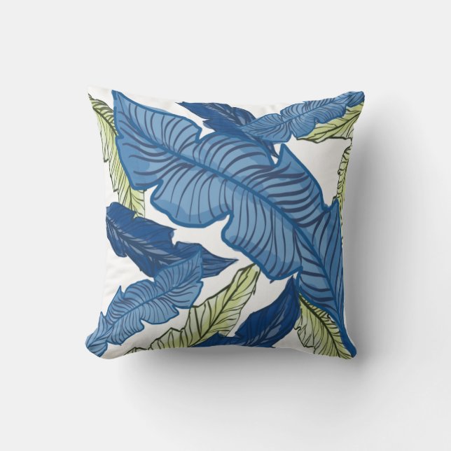 HAWAIIAN ART THROW PILLOW (Front)