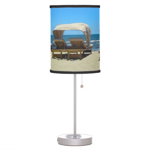 Hawaiian Beach Chair Table Lamp