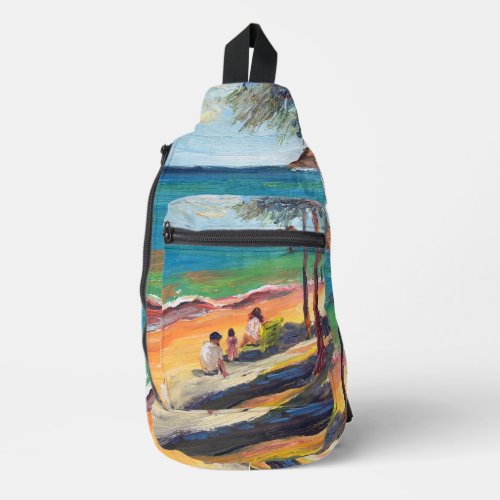 Hawaiian Beach Crossbody Bag