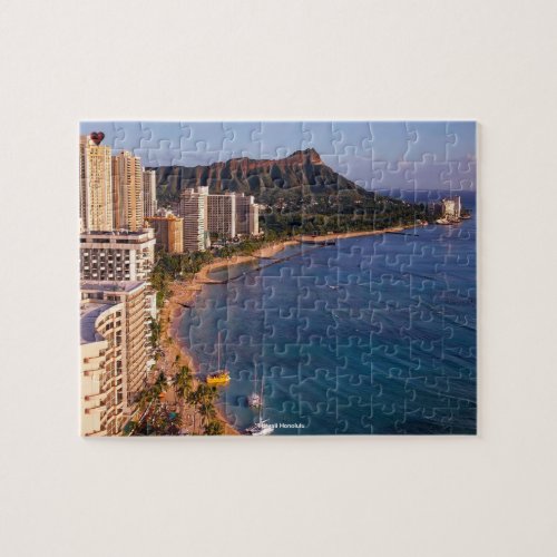 Hawaiian Beach Hula Dancers Jigsaw Puzzle