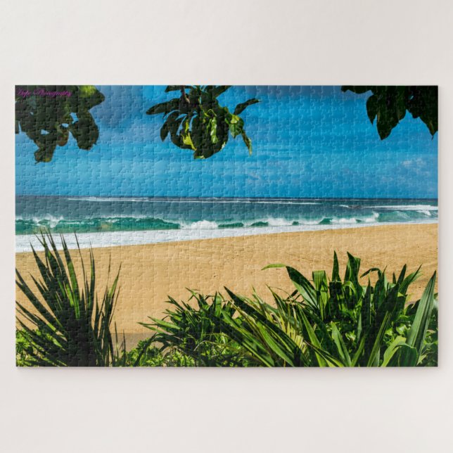 Hawaiian Beach Jigsaw Puzzle (Horizontal)