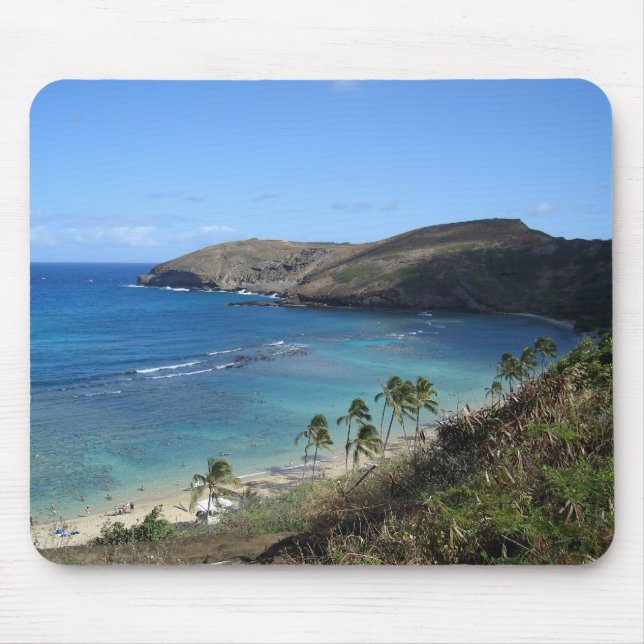 Hawaiian Beach Mouse Pad (Front)