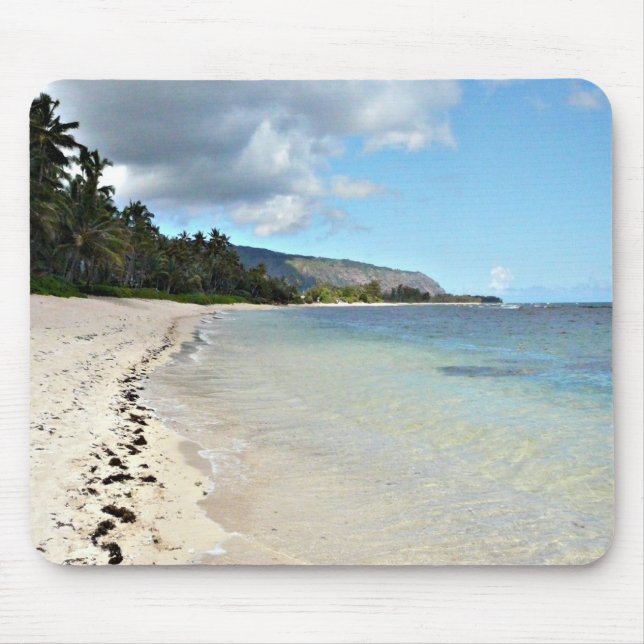 Hawaiian Beach Scenes Mousepad (Front)