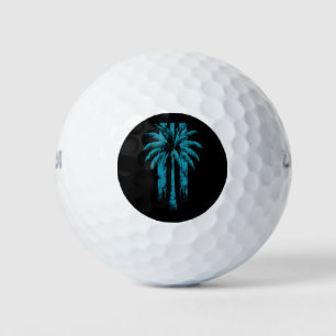 Hawaiian Beach Summer Tropical Vacation Palm Tree Golf Balls