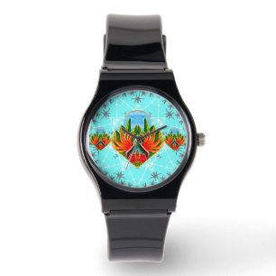 Hawaiian Birds of Paradise (Blue) Watch