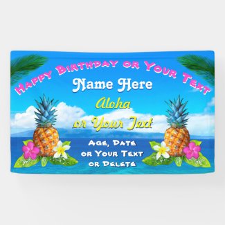 Hawaiian Birthday Party Ideas
