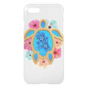 Hawaiian Blue Honu iPhone SE/8/7 Case