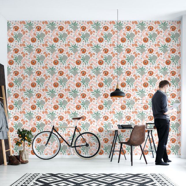 Hawaiian Breeze Wallpaper (Living Room)