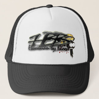 Hawaiian by Blood Ikaika helmet Trucker Hat