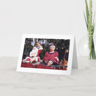 Hawaiian Christmas Card