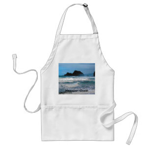 Hawaiian Coast Blue Sky Adult Apron