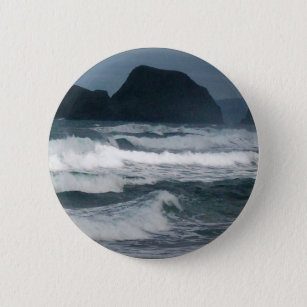 Hawaiian Coast Pinback Button