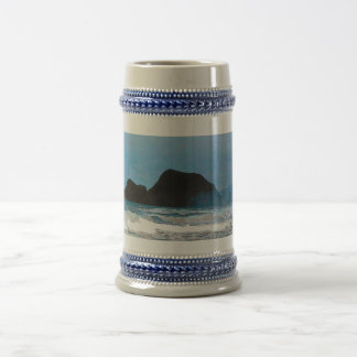 Hawaiian Coastal Island Ocean Tropical Paradise Beer Stein