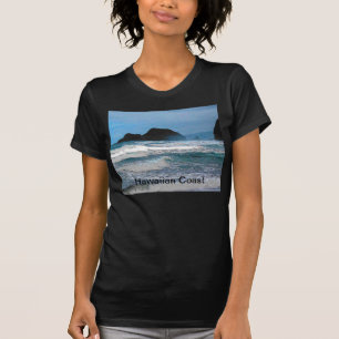 Hawaiian Coastal Island Ocean Tropical Paradise T-Shirt