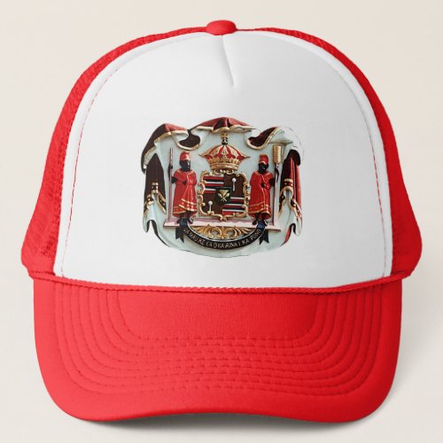 Hawaiian Coat of Arms Trucker Hat