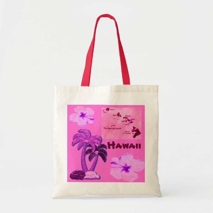 Hawaiian Coconut Trees Tote Bag Zazzle