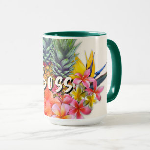 Hawaiian Collection Boss Text Mug