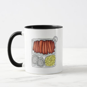 Hawaiian Cuisine Plate Lunch Rice Macaroni Salad Mug