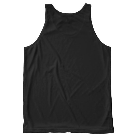 Hawaiian Dinosaur Ukulele All-Over-Print Tank Top (Back)